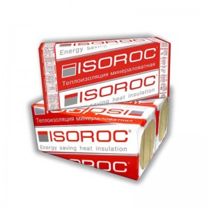 Базальтовая вата Isoroc Изолайт-Л 1000х600х50 мм 8 штук в упаковке